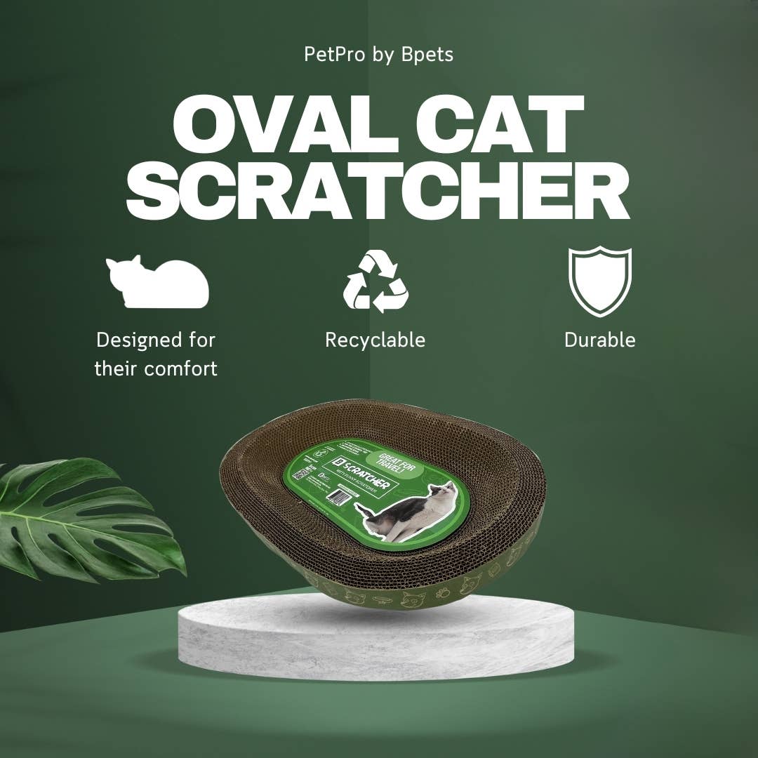 Oval Cat Scratcher Pad