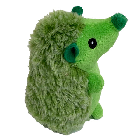 Multipet Minipet Hedgehog Plush Dog Toy 4" (Assorted Colors , sold individually)