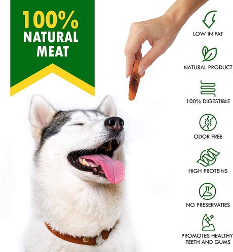 Beloved Pets Sweet Potato Wrapped with Chicken, Natural Dog Chew Treats - Grain Free & Human Grade, for Training Small & Large Dogs (10.6 oz)