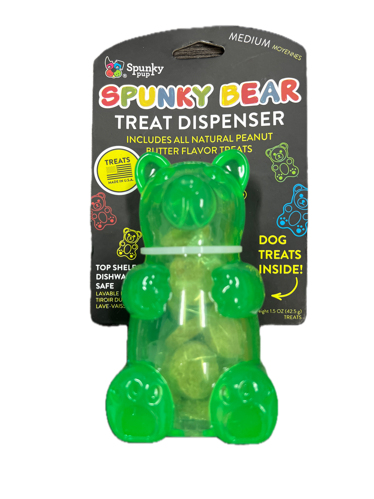 Spunky's Gummy Bears (Sold individually, Assorted colors)
