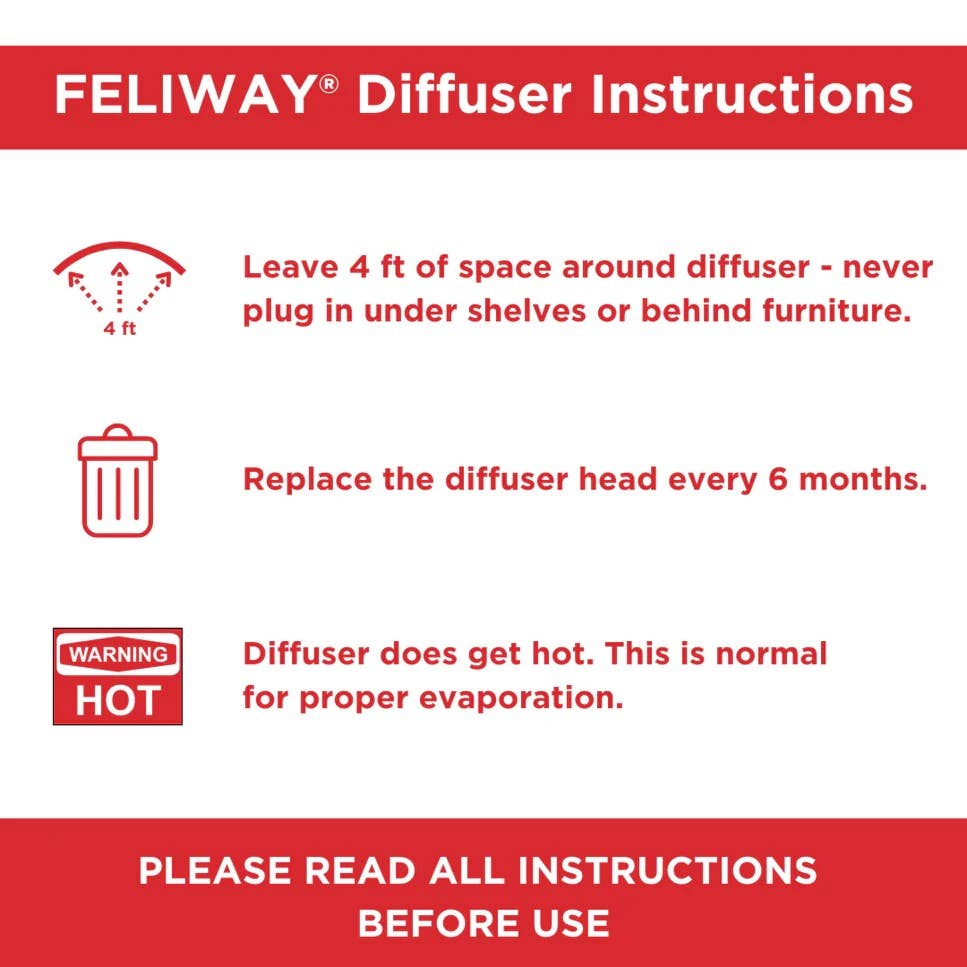 Feliway MultiCat Calming Pheromone 30 Day Refill