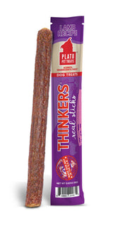 Plato Thinkers Singles Lamb Stick Dog Treats