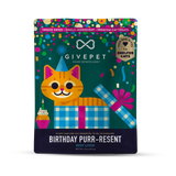 GivePet Birthday Purr-resent Freeze Dried Beef Liver Treat